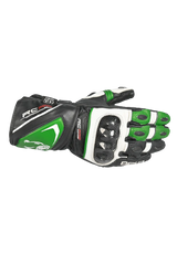 Bela Rocket Long Nero/verde Guanto da Motociclista 