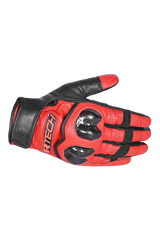 R-Tech Falcon Guanti Per Moto Nero Rosso 