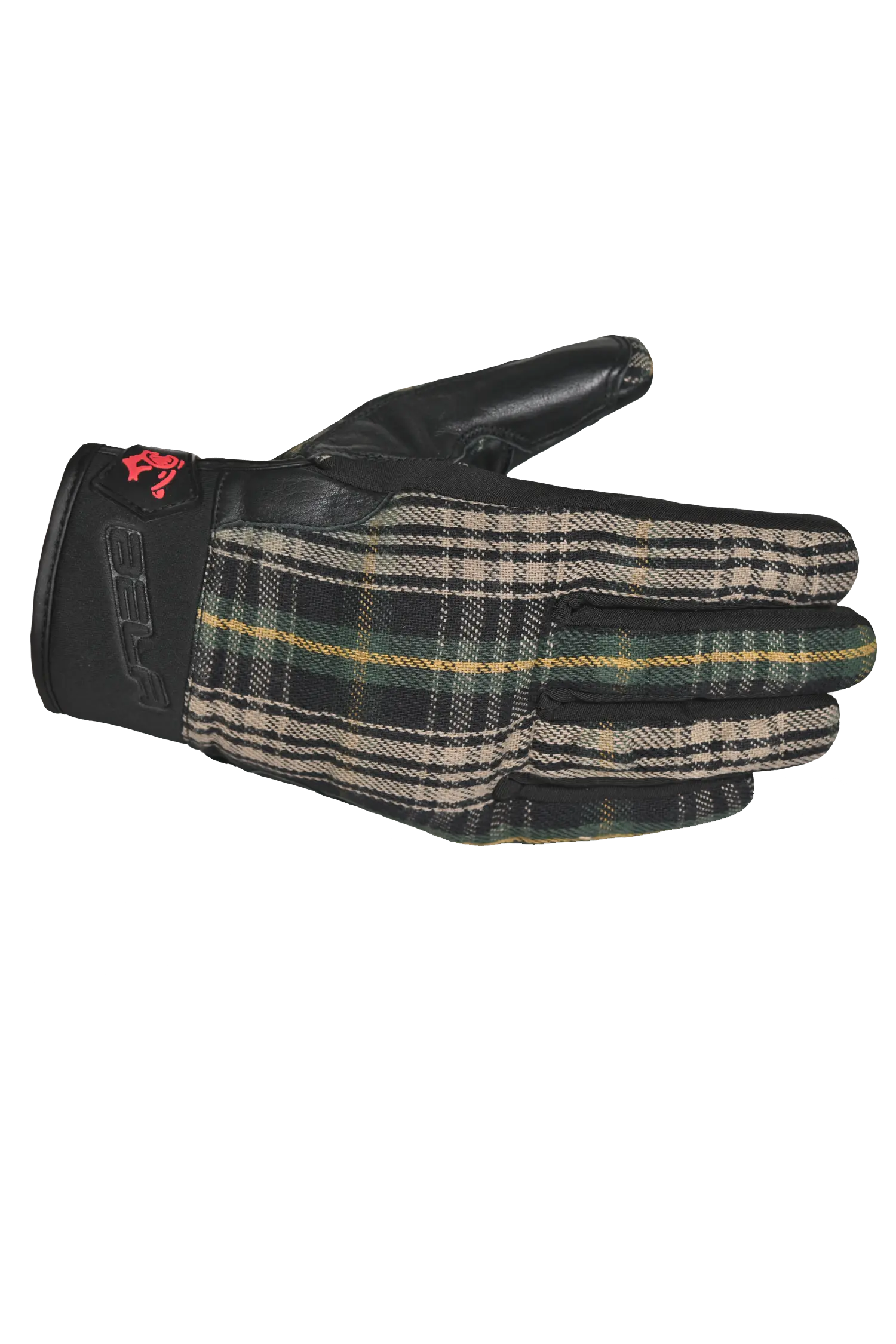 Bela Sting WP Guanti Moto Nero/Verde 