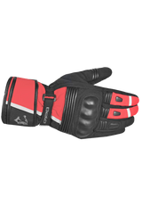 Bela Ice Winter WP Guanti Moto Nero/Rosso 