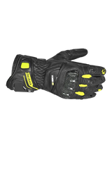 BELA Venom RS Guanti da corsa da Donna- Neri / Giallo Fluorescente 