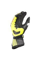 R-tech GP Racing  Guanti da corsa da uomo NERO/GIALLO 