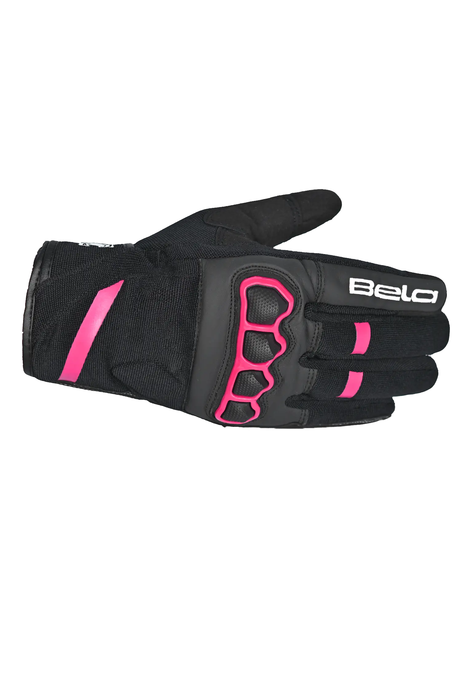 Bela Tracker Donna Guanti invernali da Moto Donna Nero/Rosa 