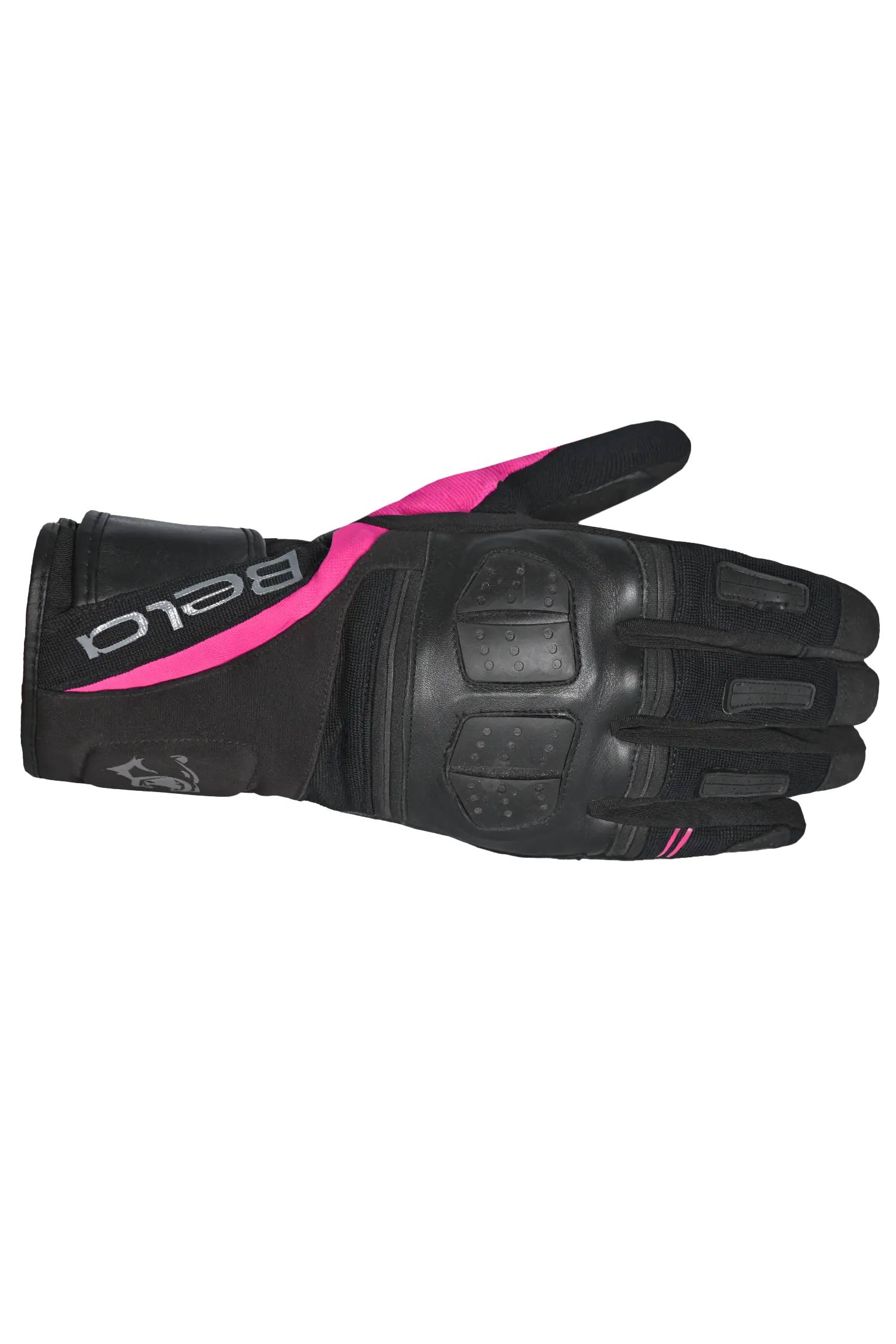 Bela Highway  Guanti invernali da Donna Nero/Rosa 