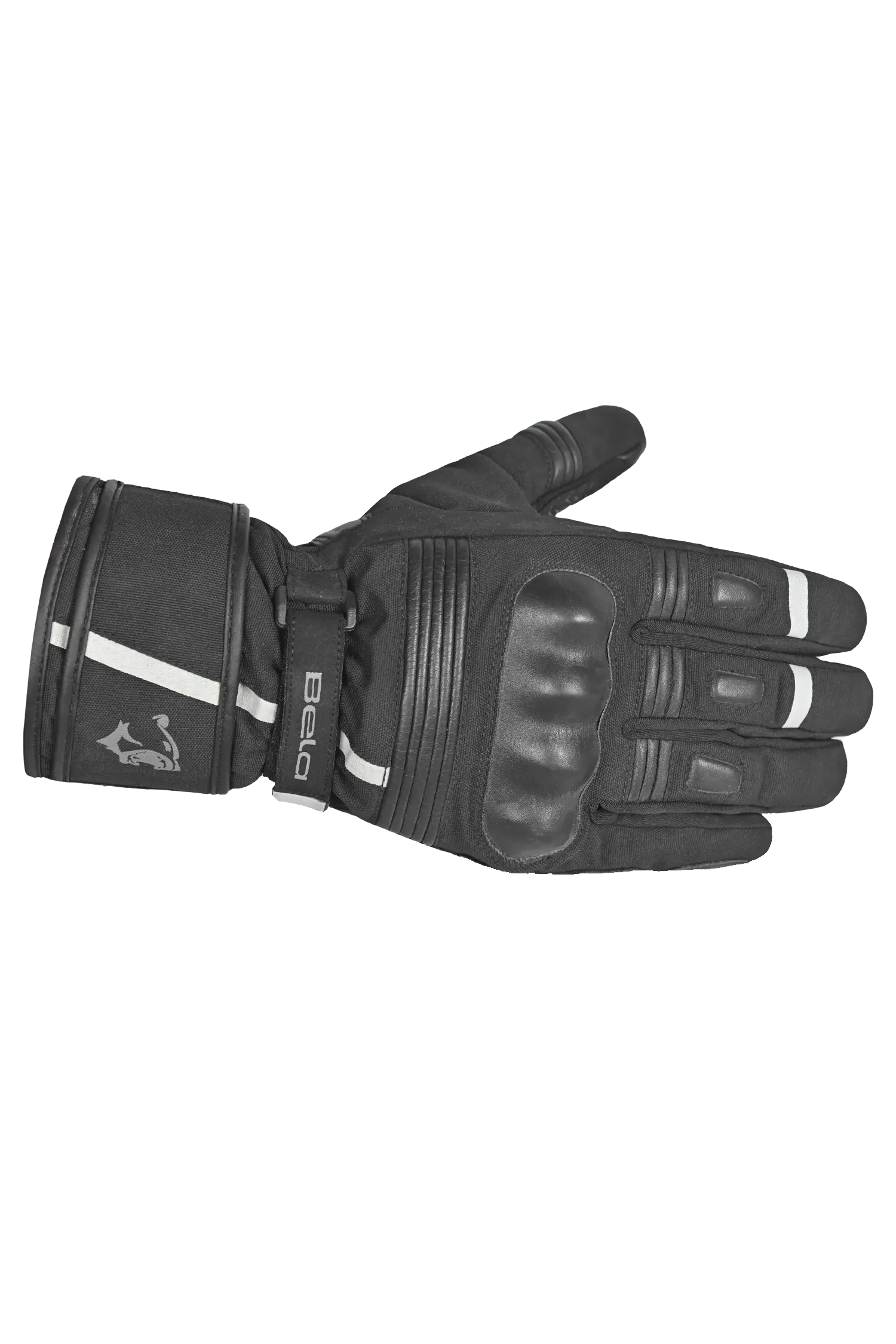 Bela Ice Winter WP Guanti Moto Nero/Grigio 