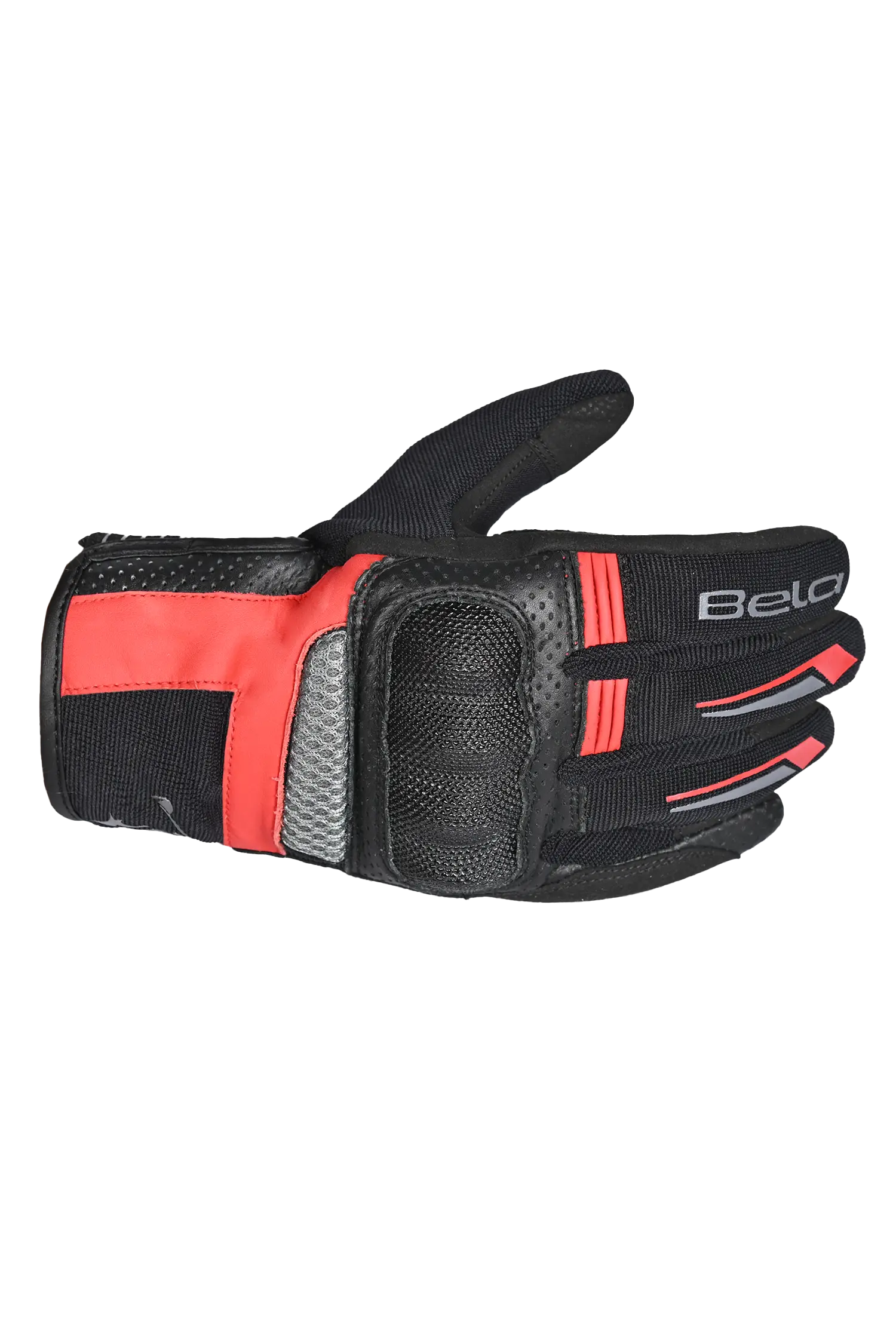 Bela Hero Air Guanti estivi  Nero Rosso 