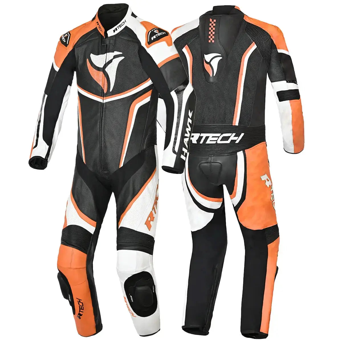 R-Tech Hawk 1 Pc Nero Bianca Naranja 