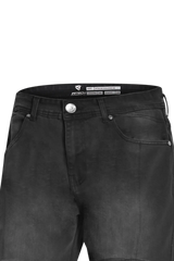 R-tech Valencia Omologato CE livello AA Jeanss UOMO Nero 34L 