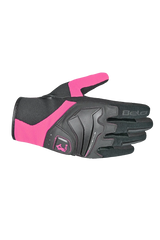 Bela - Guanto In Tessuto Star Lady Nero/rosa 