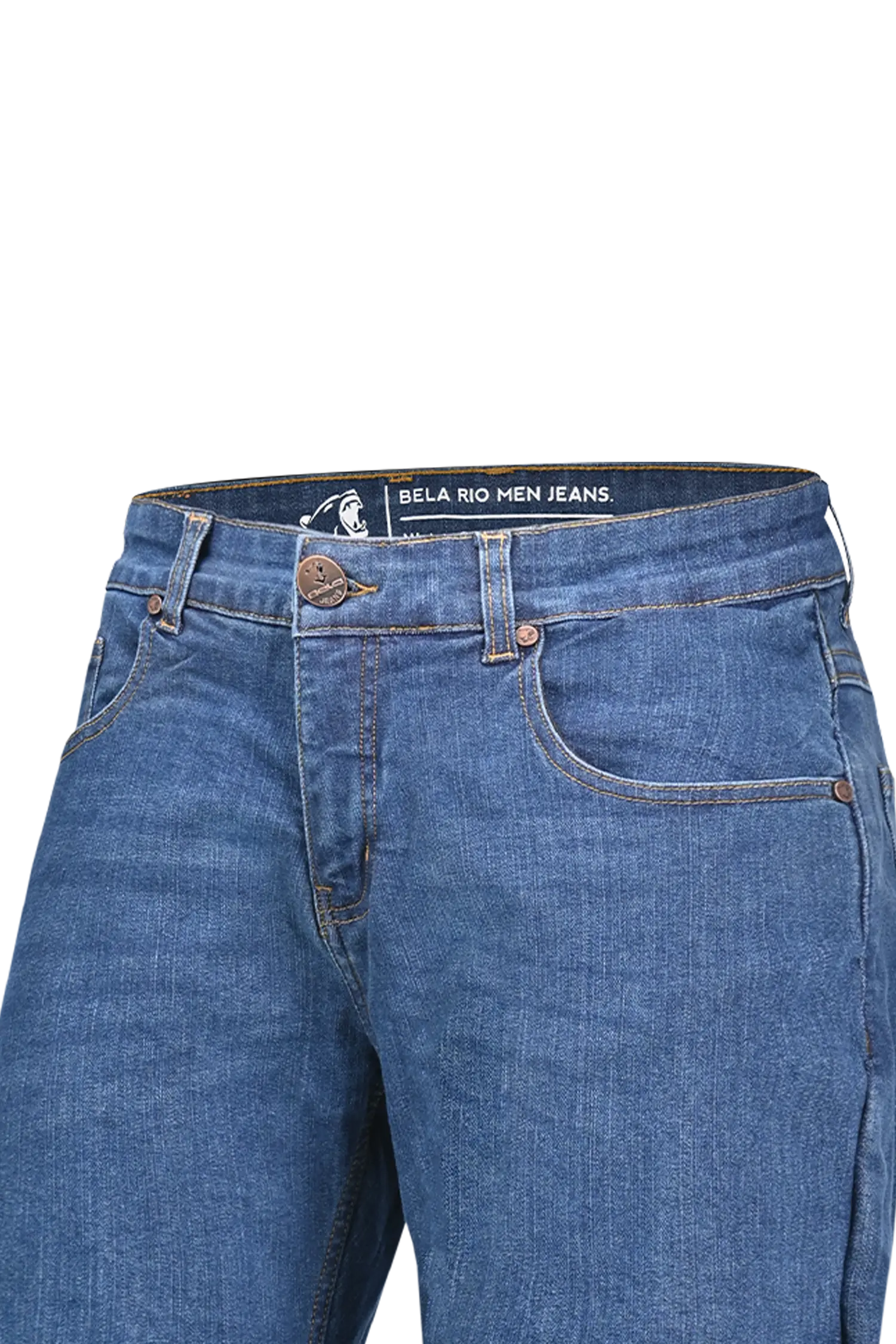 BELA Rio uomo cucitura interna 32 Pantaloni blu 