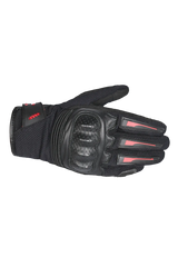 Bela Drift Man Guanti Moto Tessuto Nero Rosso 