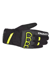 Bela Tracker Donna Guanti invernali da Moto Nero/Giallo 