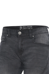 Bela Jeans Rocker da 32 cucitura interna denim nero 
