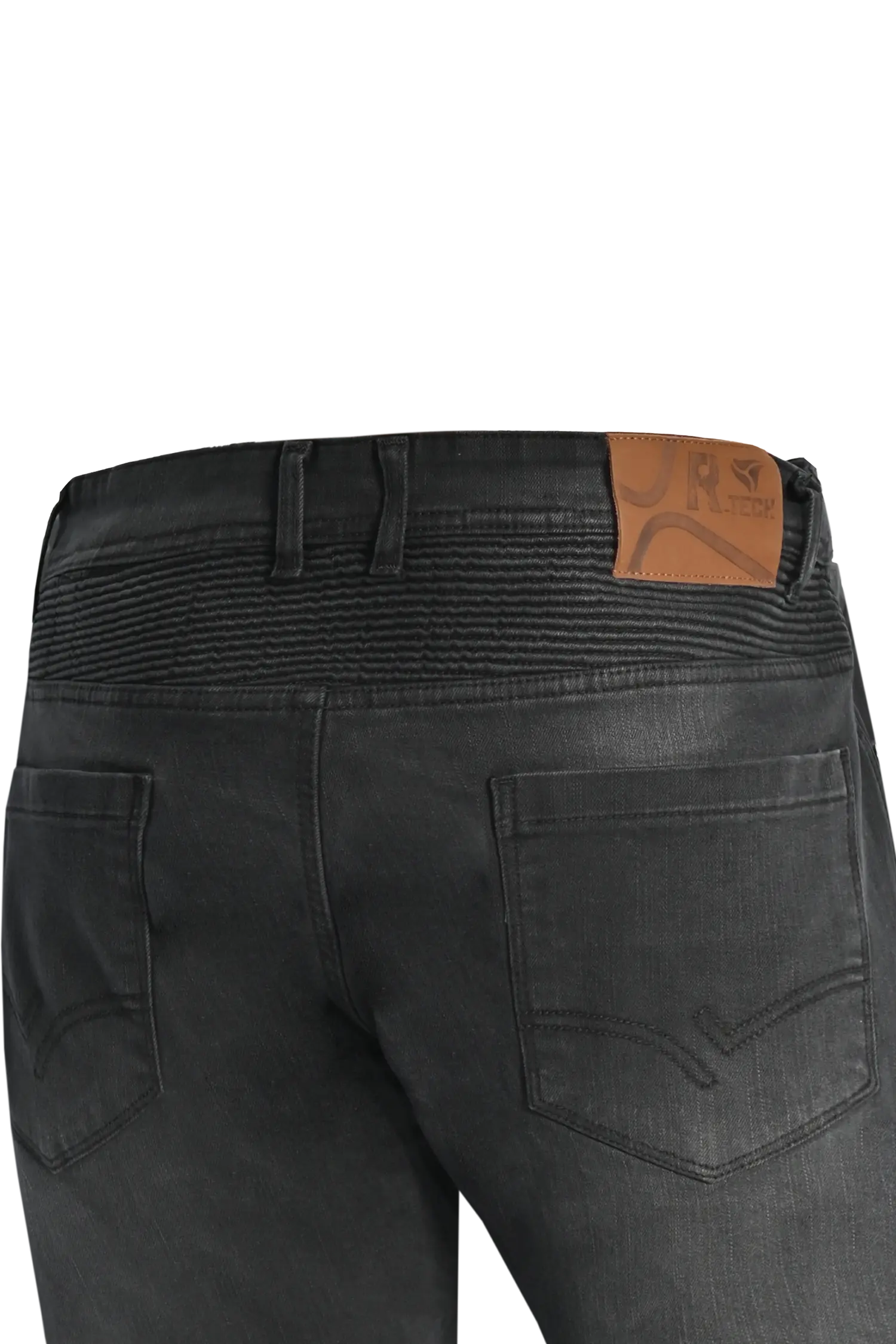 R-tech Valencia Omologato CE livello AA Jeanss UOMO Nero 34L 