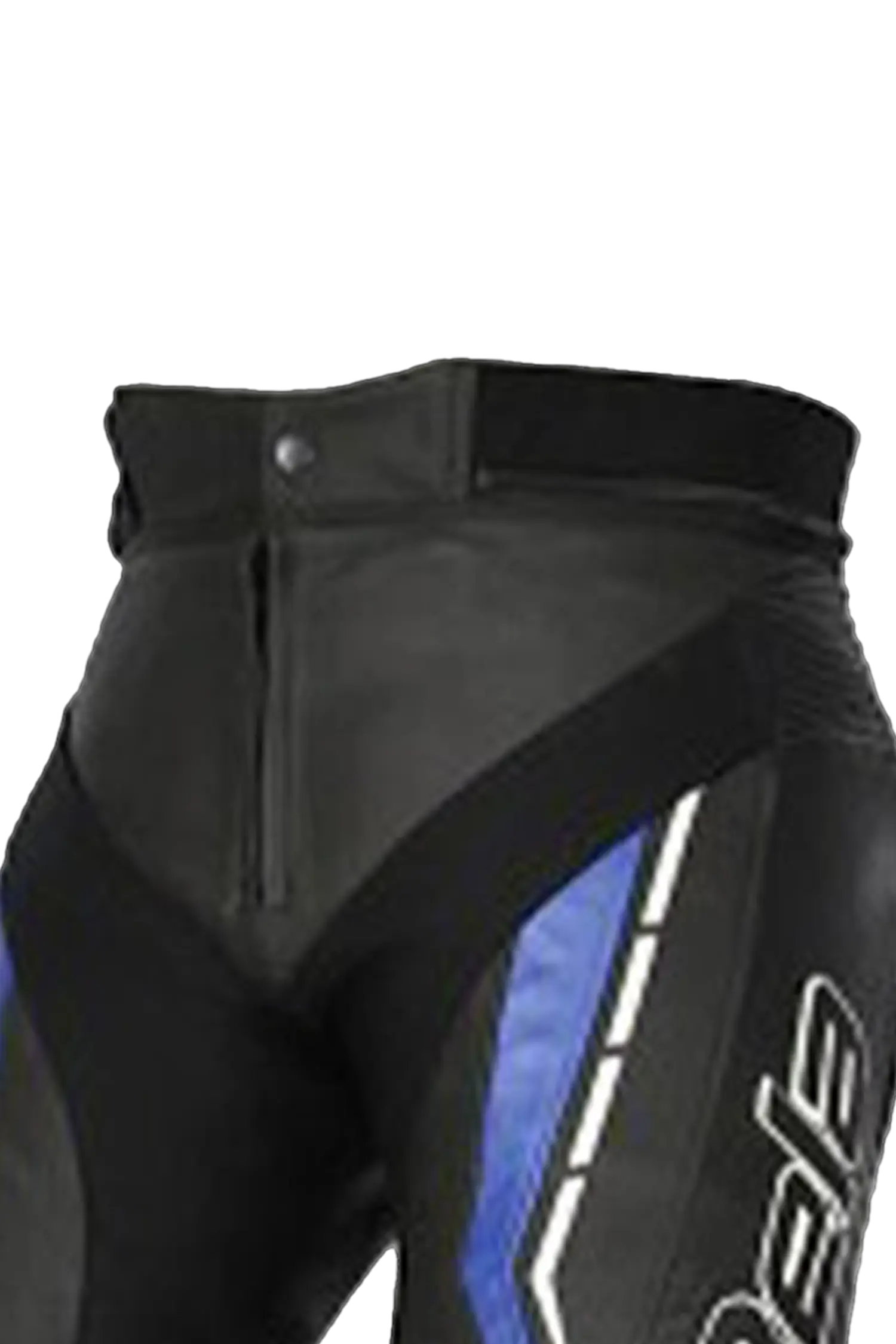 Bela Rocket Nero BLU donna Pantalone (Pelle Di Canguro Mix) 