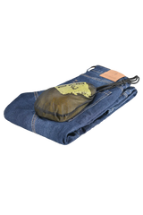 BELA Pantalon Rocker 30L Inseam Denim Jeans CE Azul 
