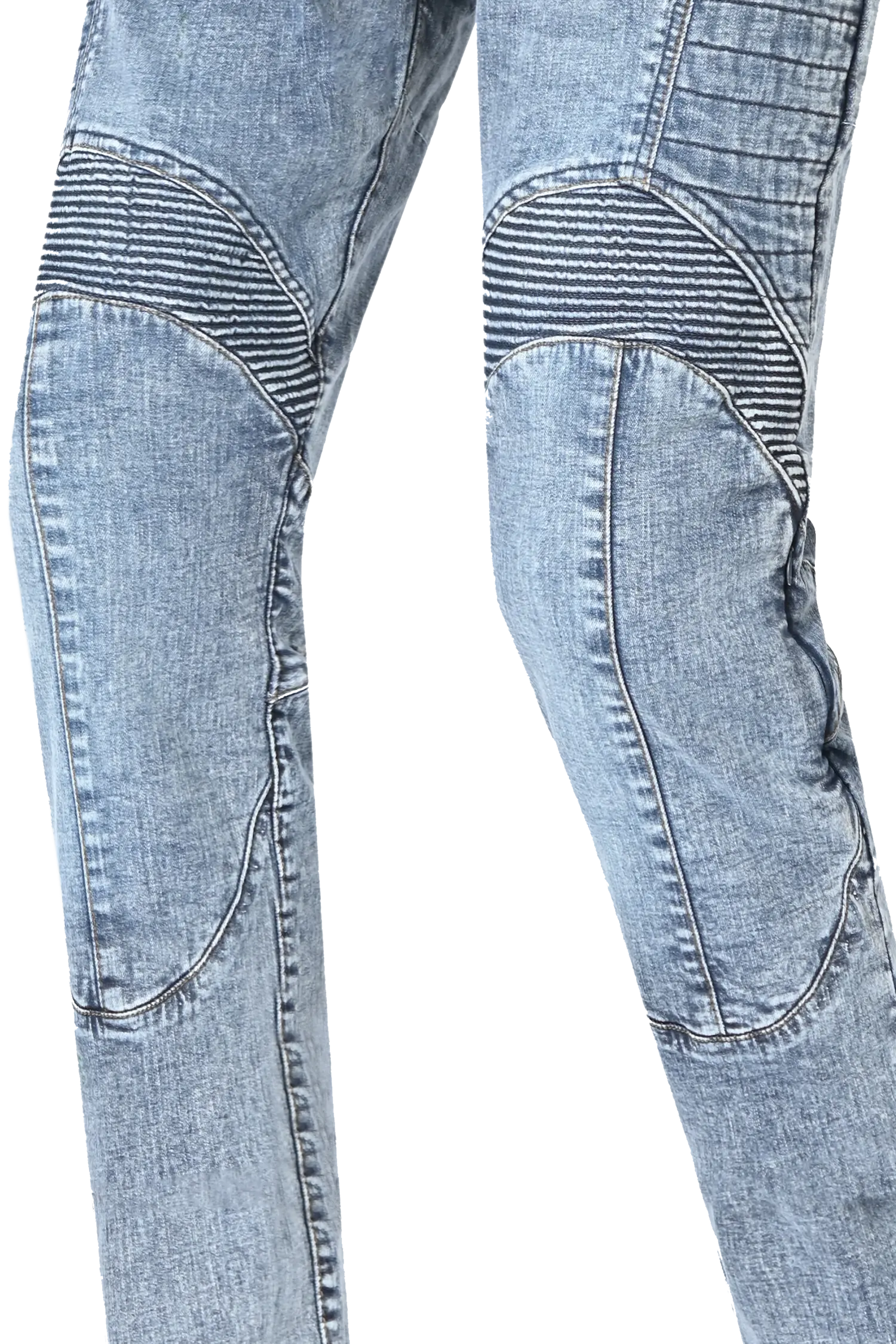 BELA Jack Jeans Da Motociclista Da Uomo Blu 