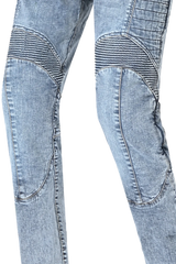 BELA Jack Jeans Da Motociclista Da Uomo Blu 