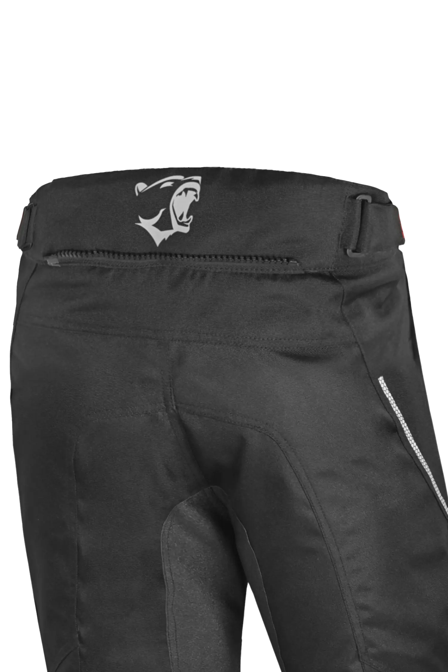 BELA - Pantalón Textil Calm Digger 34L Nero/Rojo 