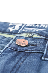 Bela PISTON Jeans Moto per Uomo blu 