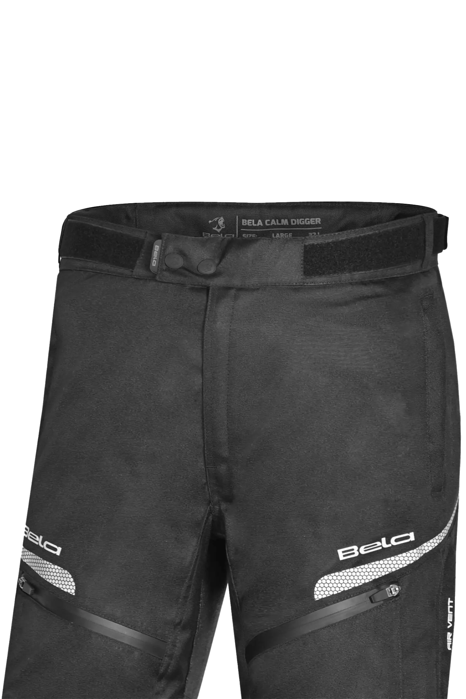 BELA - Pantalón Textil Calm Digger 34L Nero/F.Amarillo 