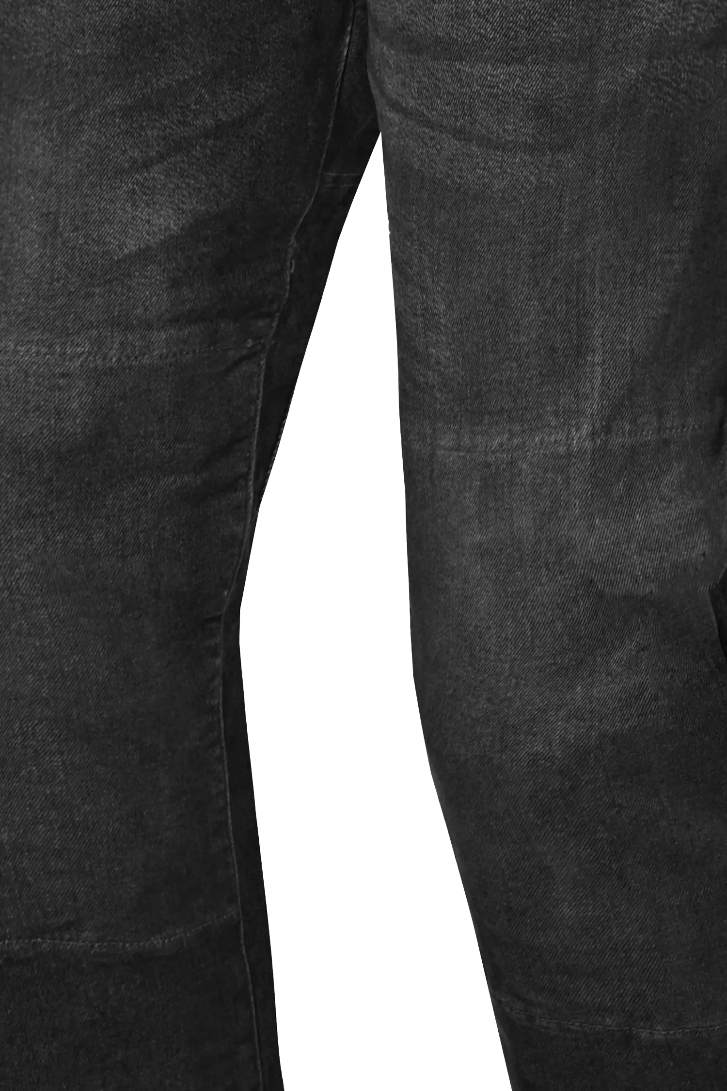 BELA tessuto Kevin Nero 34 cucitura interna Pantaloni 