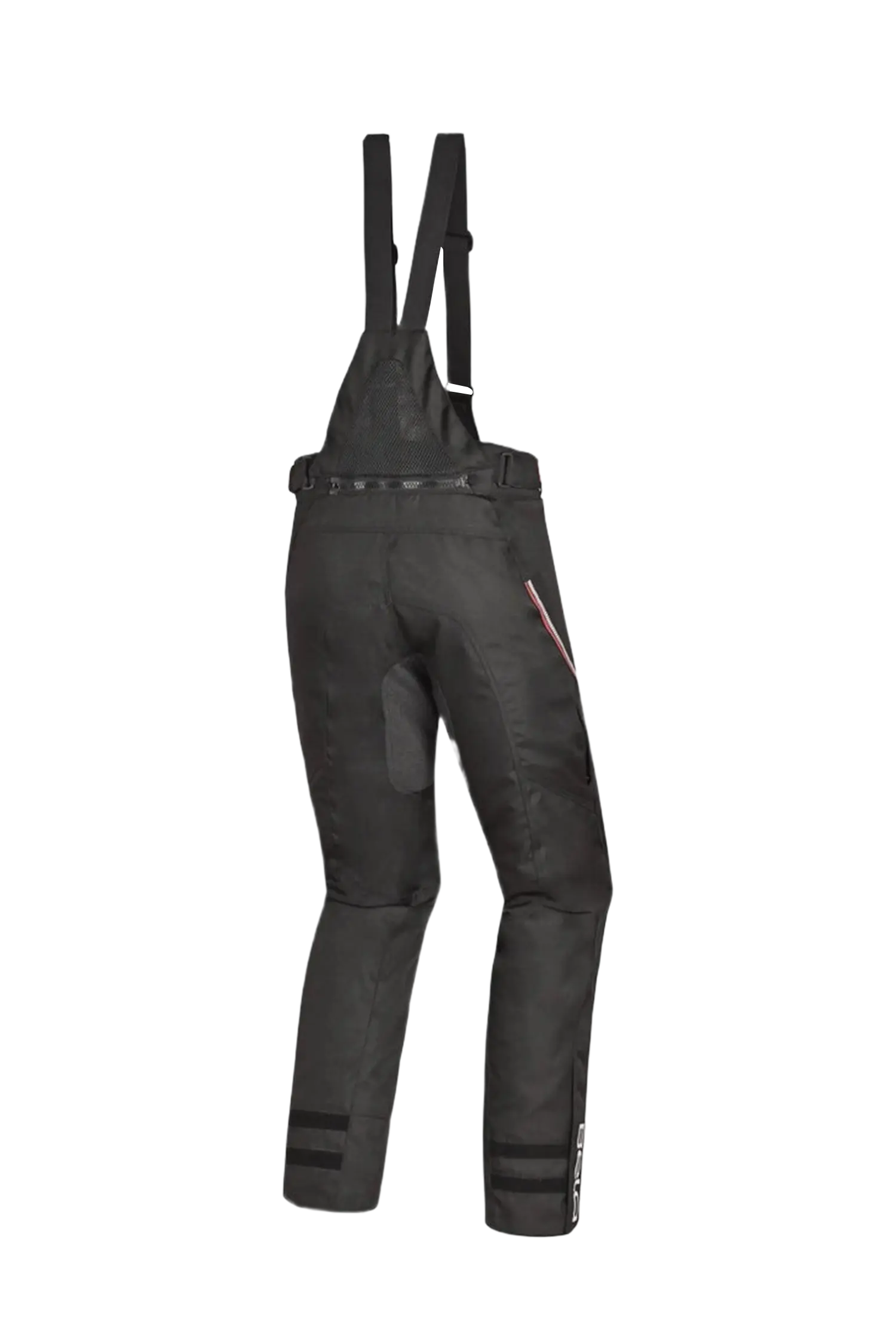 BELA - Pantaloni Calm Digger 30L in tessuto nero/rosso 