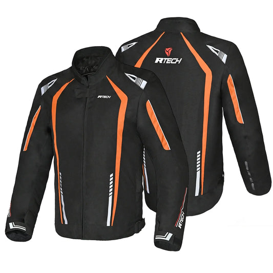 R-Tech Marshal Naranja Giacche Moto Tessile 