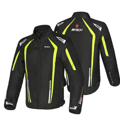 R-TECH - Giacca in tessuto Marshal donna Nera/Giallo Fluo 