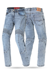 BELA Jack Jeans Da Motociclista Da Uomo Blu 