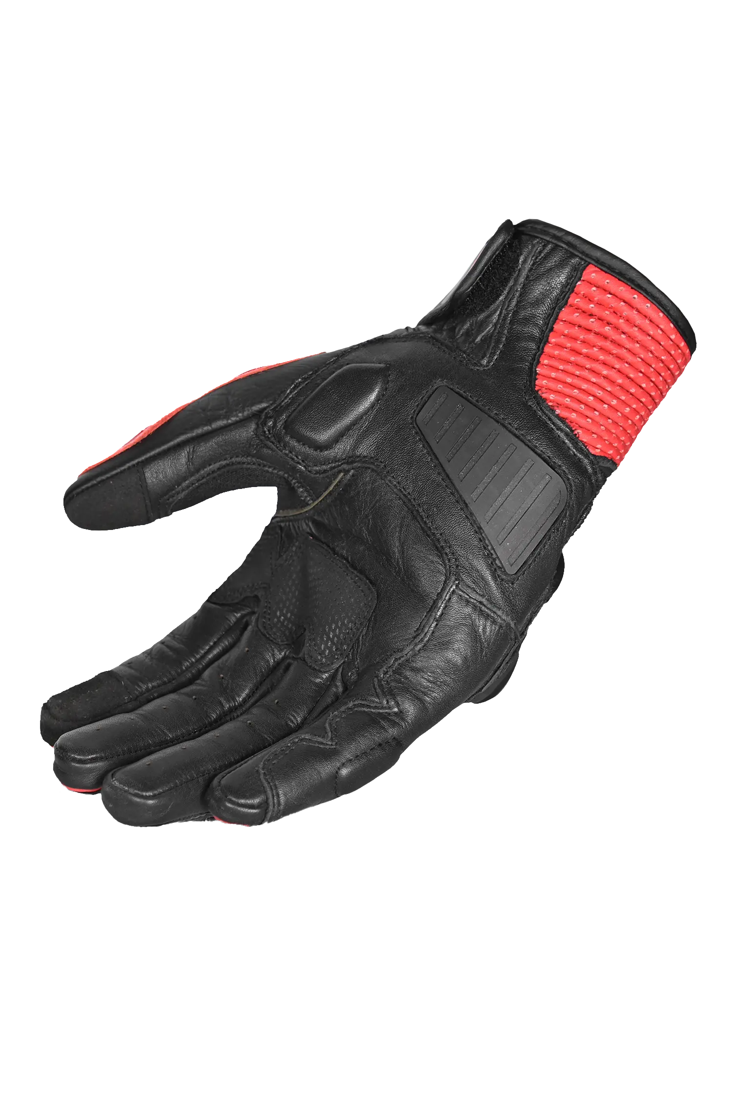 Bela Blast Guanti Uomo Estivi Pelle Nero/rosso 