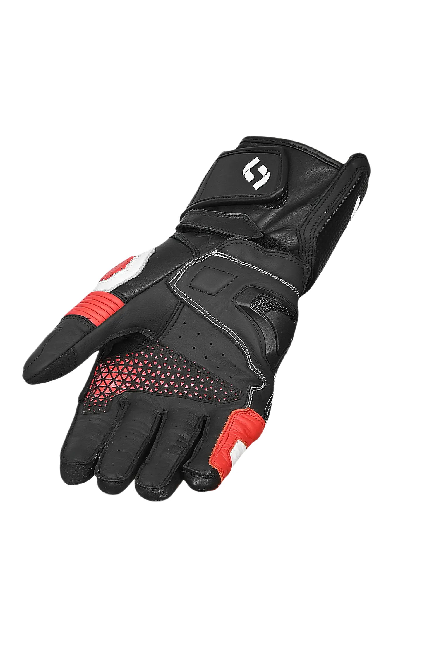 Shua - Ranger Pro Guantes Negro Rojo Blanco 