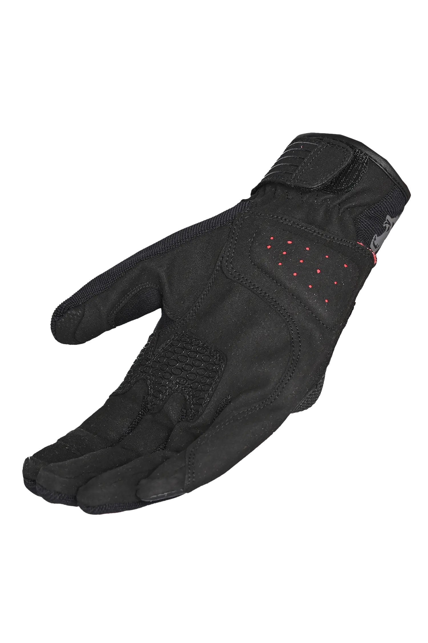 Bela Guanto Hero Air Donna In Tessuto Nero/rosso/grigio 