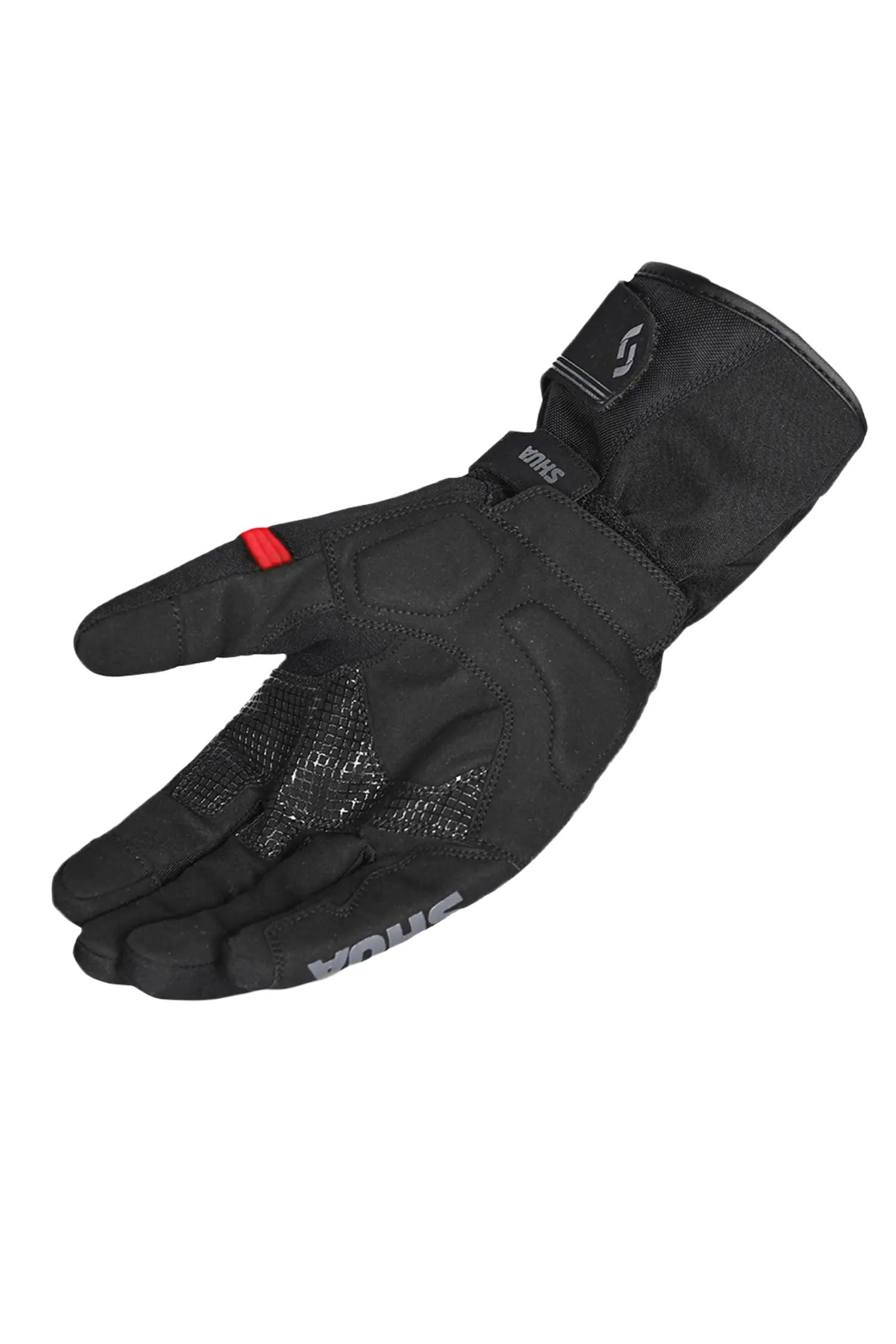 SHUA Snow Seal Winter Glove Nero Rosso 