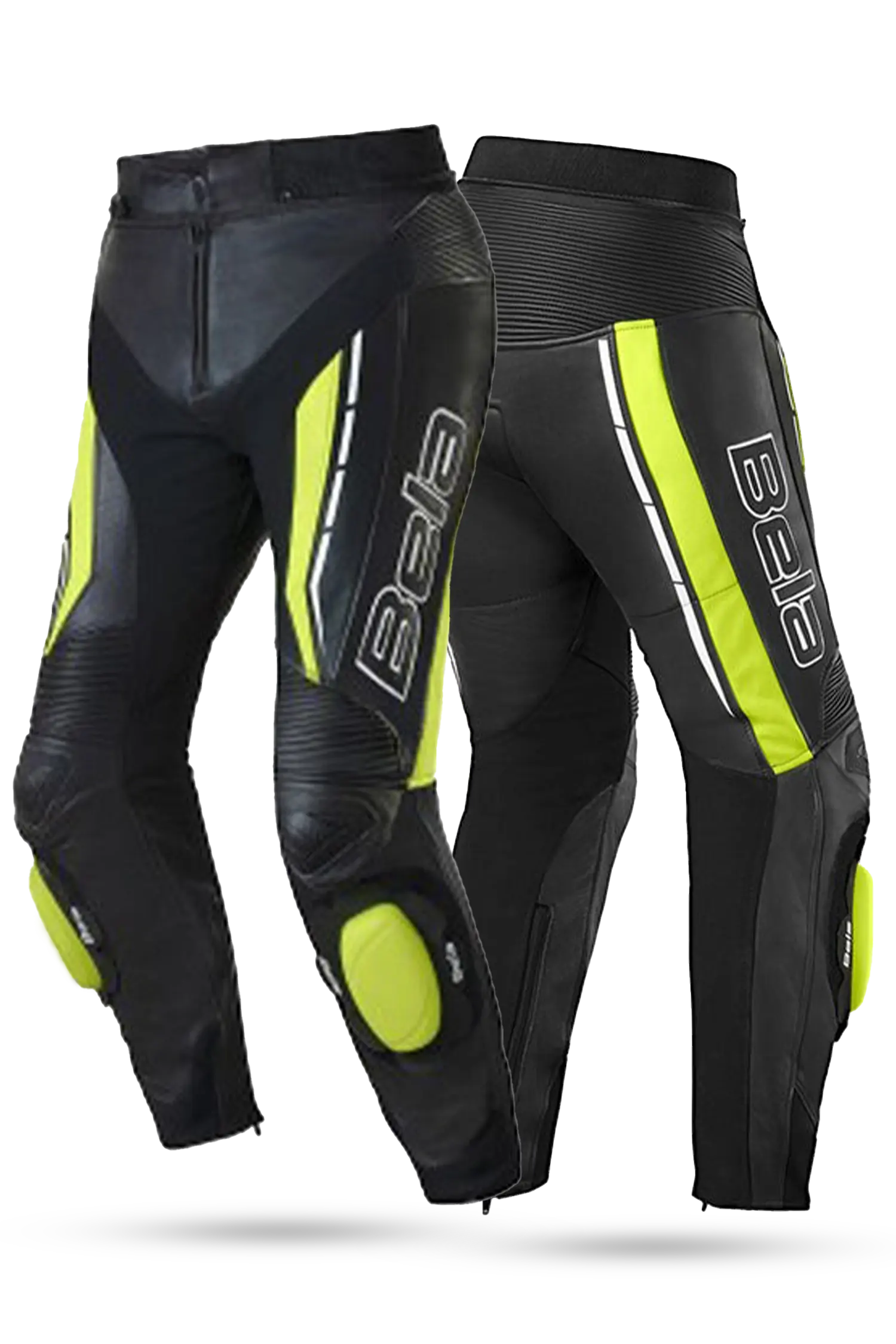 Bela Rocket Nero Giallo  donna Pantalone (Pelle Di Canguro Mix) 