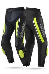 Bela Rocket Nero Giallo  donna Pantalone (Pelle Di Canguro Mix) 