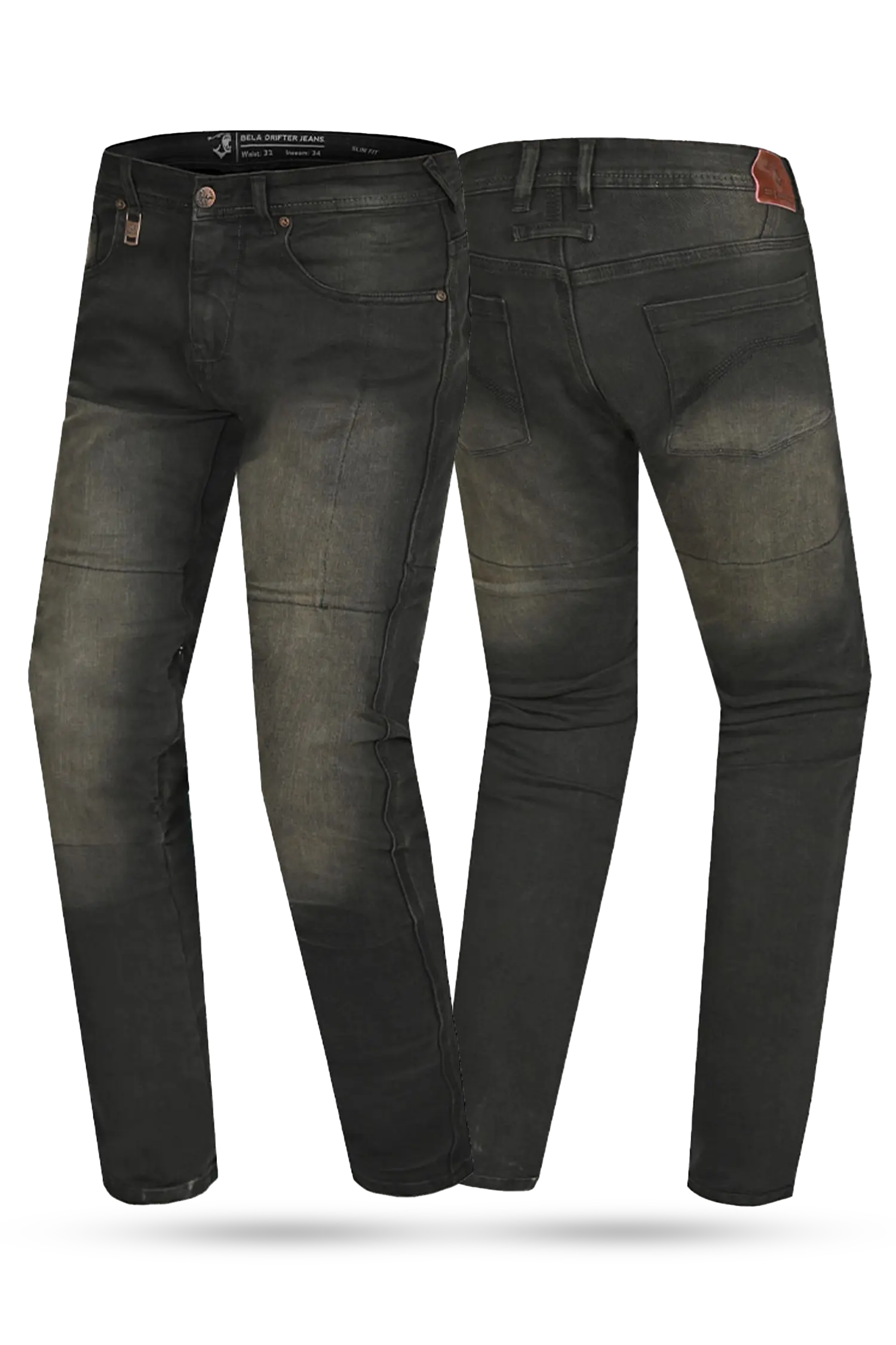 Bela - Pantalon Drifter Khaki Azul 34L 