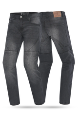 BELA Pantalon Rocker 30L Inseam Denim Jeans CE Nero 