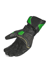 Bela Rocket Long Nero/verde Guanto da Motociclista 