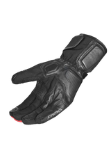 Bela Ice Winter WP Guanti Moto Nero/Rosso 