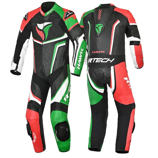 R-Tech Hawk 1 Pc Nero Bianca verde rosso 