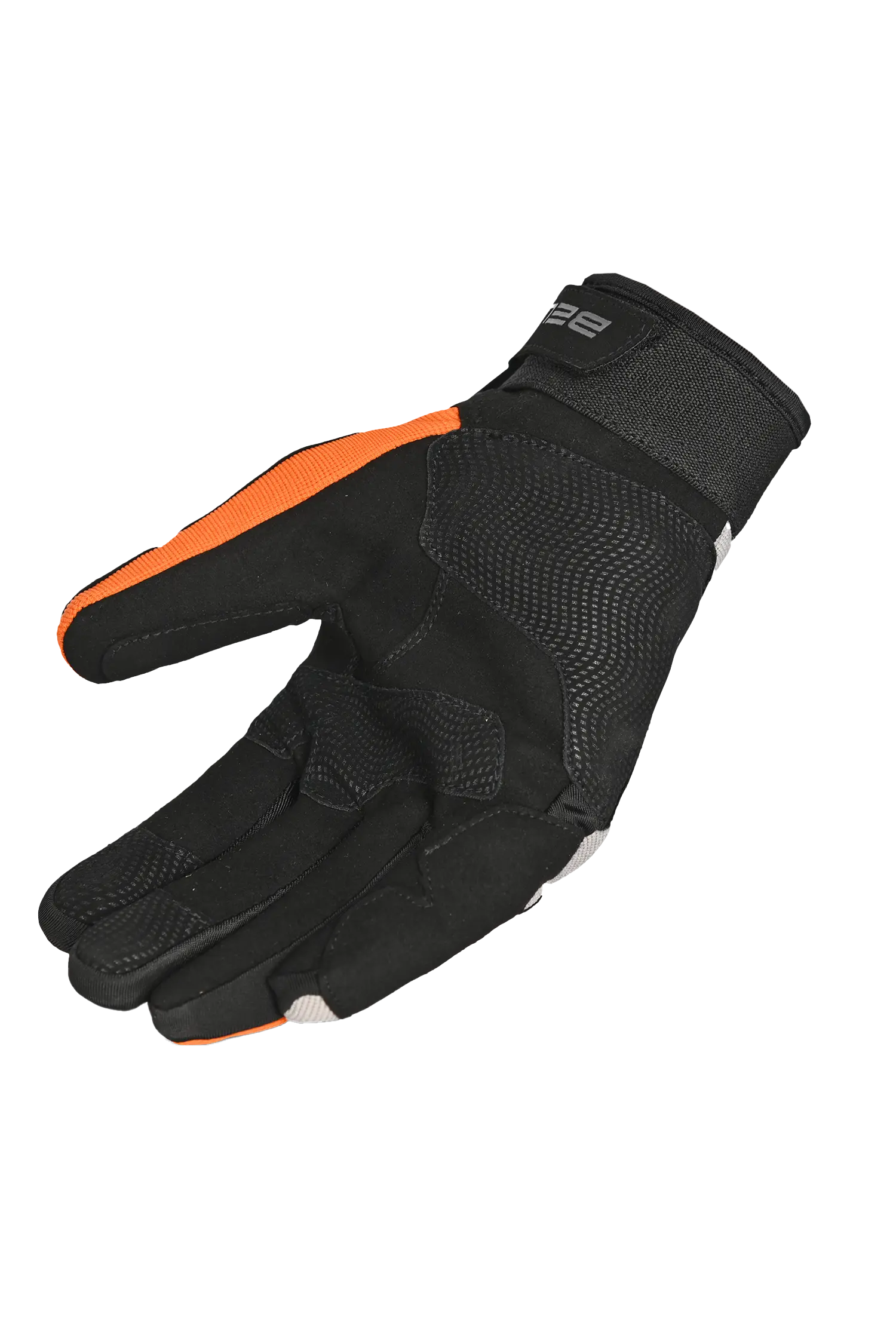 Bela Adventure Uomo Guanto Tessile Nero Arancio 