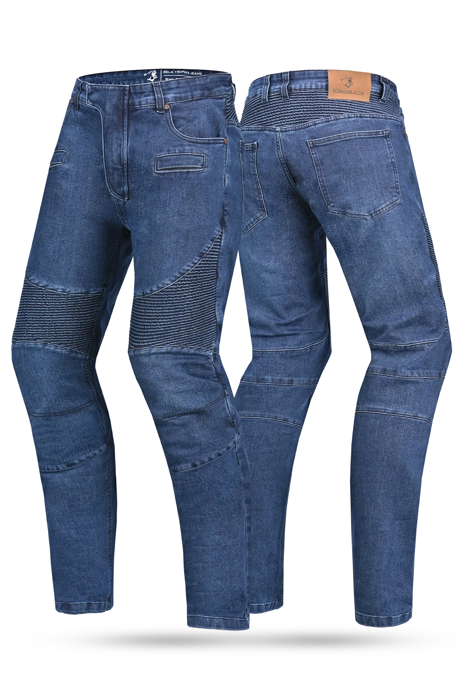 BELA trophy di Kevlar 34L interna cucitura Pantaloni blu 