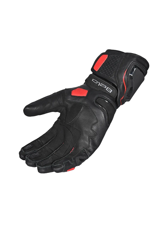 BELA Venom RS Guanti da corsa da uomo - Neri / Rosso 