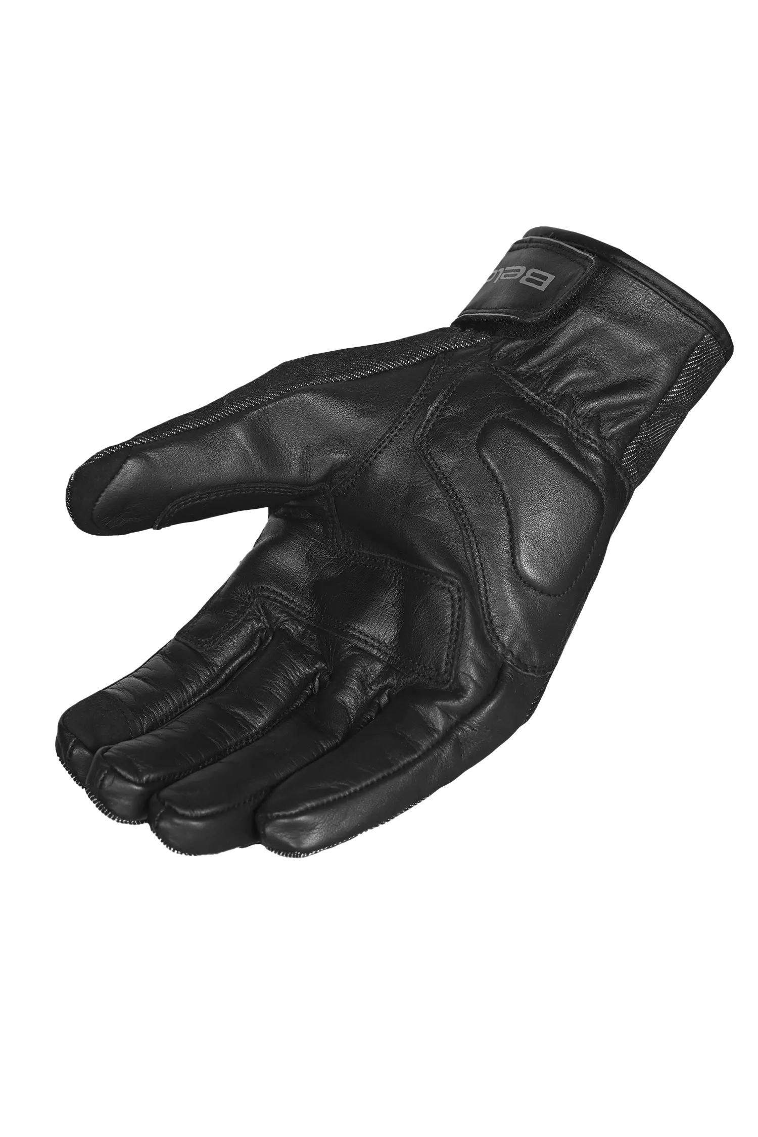 Bela Alberto Guanti Moto Uomo Nero 