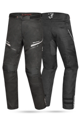 BELA - Pantalón Textil Calm Digger 34L Nero/Rojo 