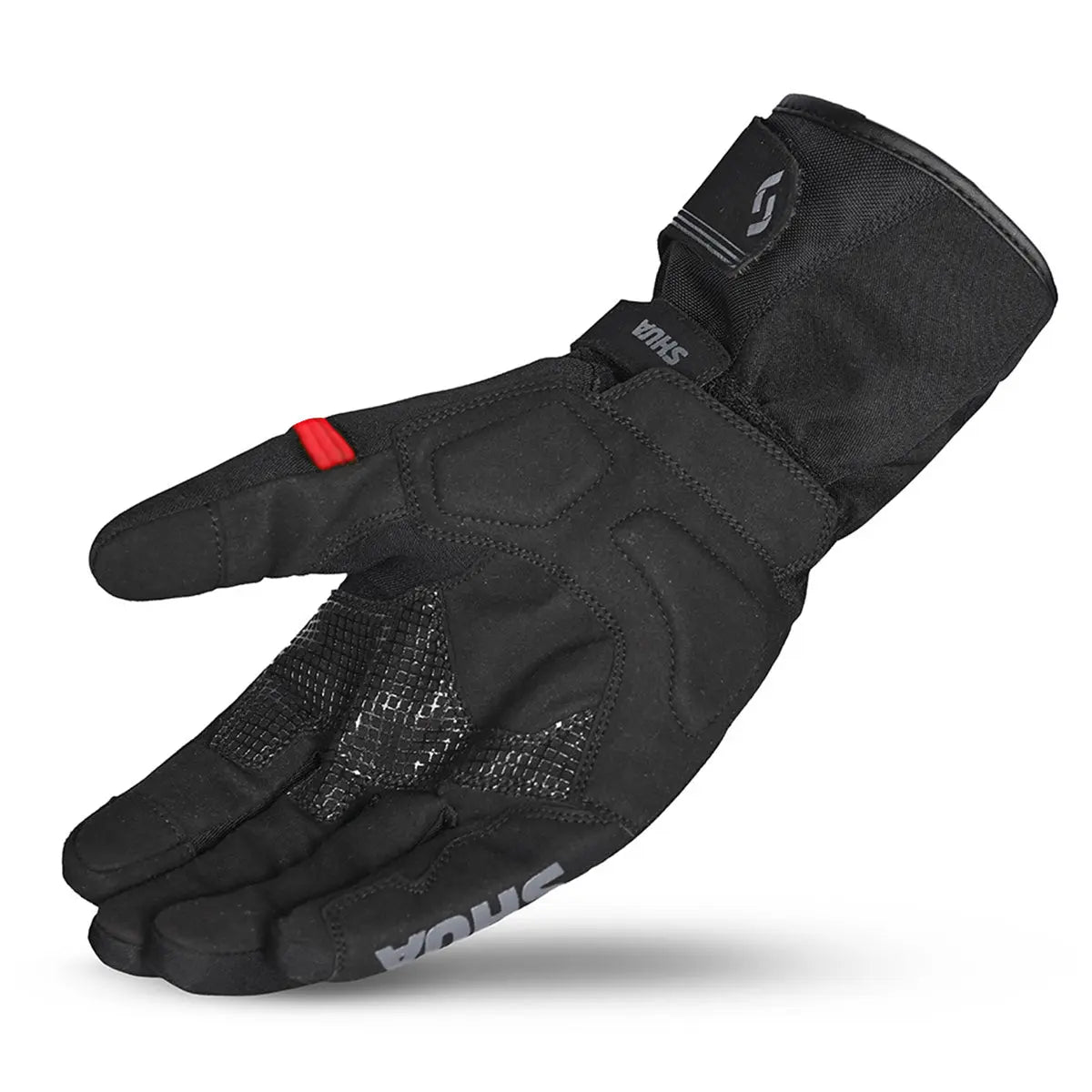 SHUA Snow Seal Winter Glove Nero Rosso 