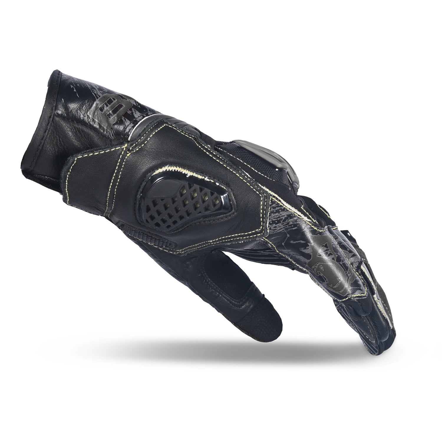 BELA ARMOUR PRO GUANTI SHORT NERO 