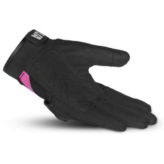 SHUA SHOT LADY GUANTI TESSILE  NERO FUCSIA 