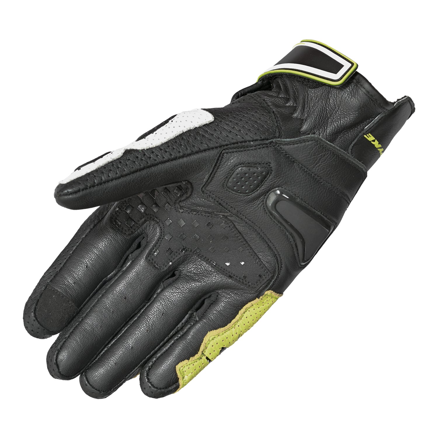 SPYKE TECH SPORT VENTED 2.0 GUANTI NERO BIANCO GIALLO 